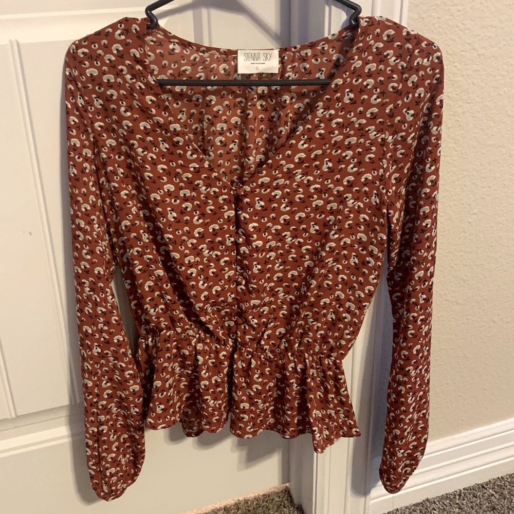 Brown top